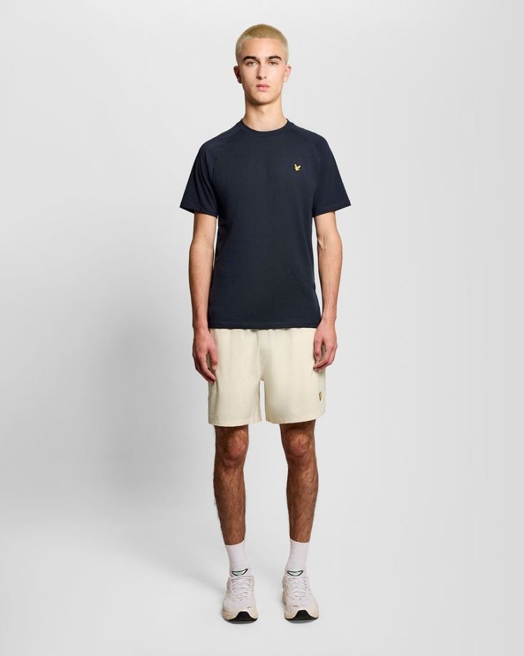 Lyle & Scott Zwembroek Grijs heren (SPORTS SWIM SHORT - SH2480SPCFL.Y115) - GL Sport (Sluis)