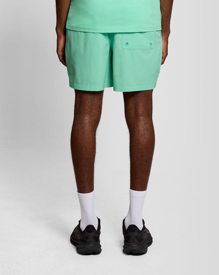 Lyle & Scott Zwembroek Mint heren (SPORTS SWIM SHORT - SH2480SPCFL.038) - GL Sport (Sluis)