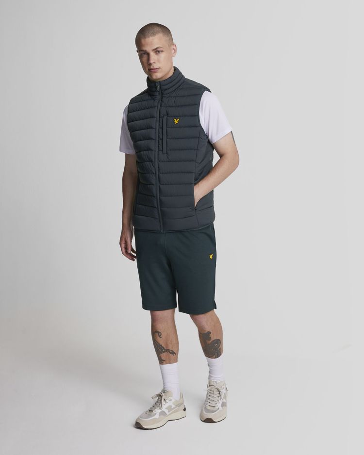 Lyle & Scott Bodywarmer Blauw heren (STRETCH LIGHTWEIGHT QUILTED GILET - JK2186SP.Z271) - GL Sport (Sluis)