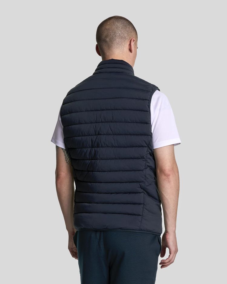 Lyle & Scott Bodywarmer Blauw heren (STRETCH LIGHTWEIGHT QUILTED GILET - JK2186SP.Z271) - GL Sport (Sluis)