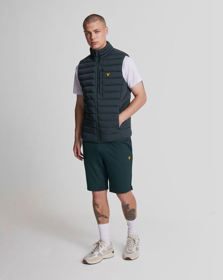 Lyle & Scott Bodywarmer Blauw heren (STRETCH LIGHTWEIGHT QUILTED GILET - JK2186SP.Z271) - GL Sport (Sluis)