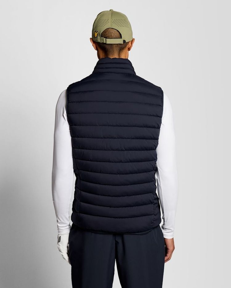 Lyle & Scott Bodywarmer Blauw heren (STRETCH LIGHTWEIGHT QUILTED GILET - JK2186SP.Z271) - GL Sport (Sluis)