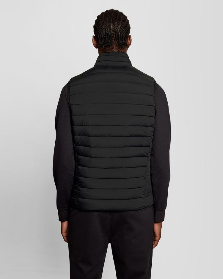 Lyle & Scott Bodywarmer Zwart heren (STRETCH LIGHTWEIGHT QUILTED GILET - JK2186SP.Z865) - GL Sport (Sluis)