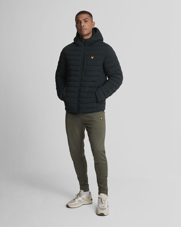 Lyle & Scott Jas Blauw heren (STRETCH LIGHTWEIGHT QUILTED JACKET - JK2185SP.Z271) - GL Sport (Sluis)