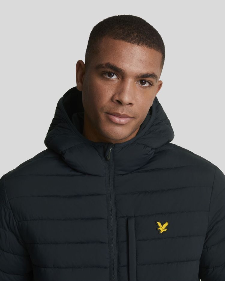 Lyle & Scott Jas Blauw heren (STRETCH LIGHTWEIGHT QUILTED JACKET - JK2185SP.Z271) - GL Sport (Sluis)