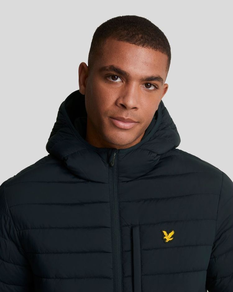 Lyle & Scott Jas Blauw heren (STRETCH LIGHTWEIGHT QUILTED JACKET - JK2185SP.Z271) - GL Sport (Sluis)
