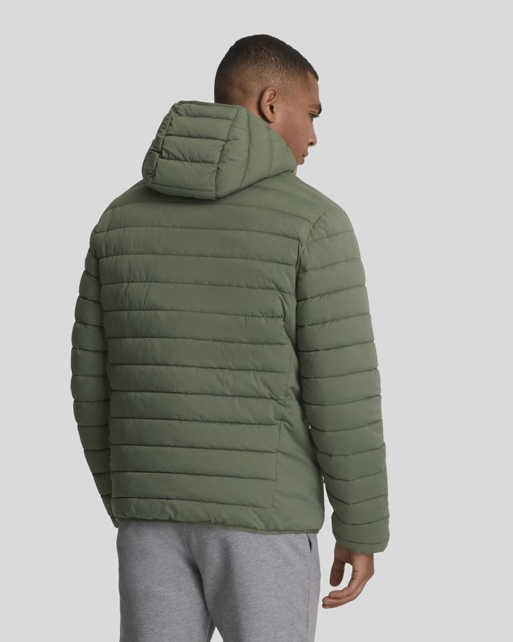 Lyle & Scott Jas Groen heren (STRETCH LIGHTWEIGHT QUILTED JACKET - JK2185SP.X65) - GL Sport (Sluis)