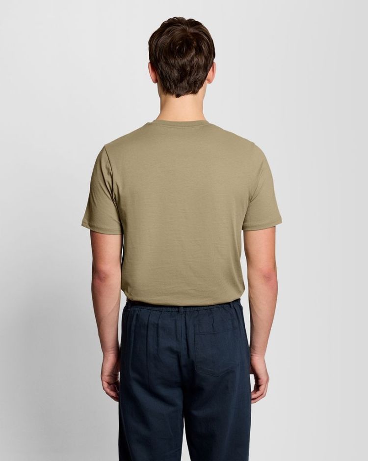 Lyle & Scott T-shirt Groen heren (SUPERFINE T-SHIRT - TS2255TONT.X309) - GL Sport (Sluis)