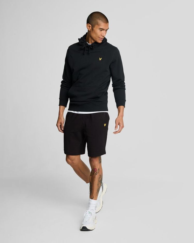 Lyle & Scott Sweatshort Zwart heren (SWEAT SHORT - ML414VOG.Z865) - GL Sport (Sluis)