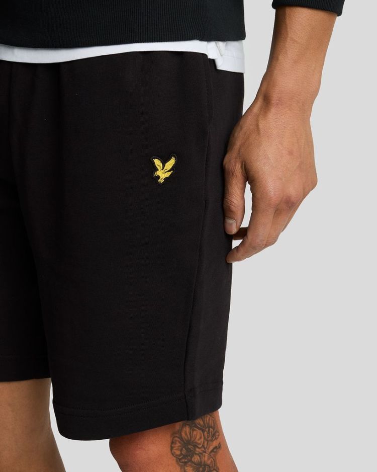 Lyle & Scott Sweatshort Zwart heren (SWEAT SHORT - ML414VOG.Z865) - GL Sport (Sluis)