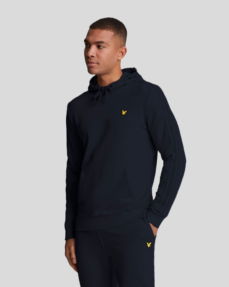 Lyle & Scott Hoodie Blauw heren (TAPE HOODIE - ML2186SP.Z271) - GL Sport (Sluis)