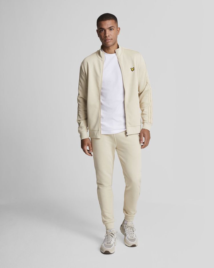 Lyle & Scott Joggingbroek Beige heren (TAPE TRACKIES - ML2188SP.W827) - GL Sport (Sluis)