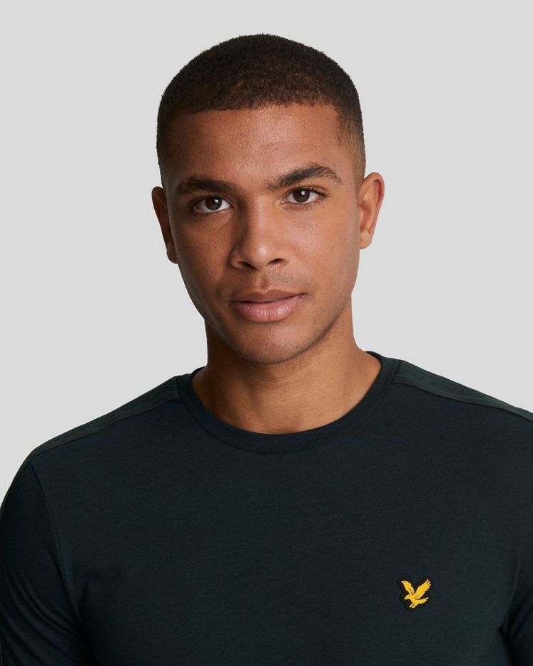 Lyle & Scott T-shirt Blauw heren (TAPE T-SHIRT - TS2181SP.Z271) - GL Sport (Sluis)