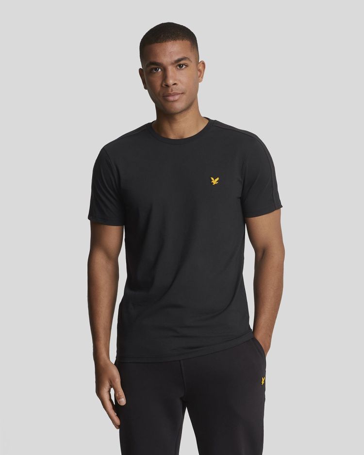 Lyle & Scott T-shirt Zwart heren (TAPE T-SHIRT - TS2181SP.Z865) - GL Sport (Sluis)