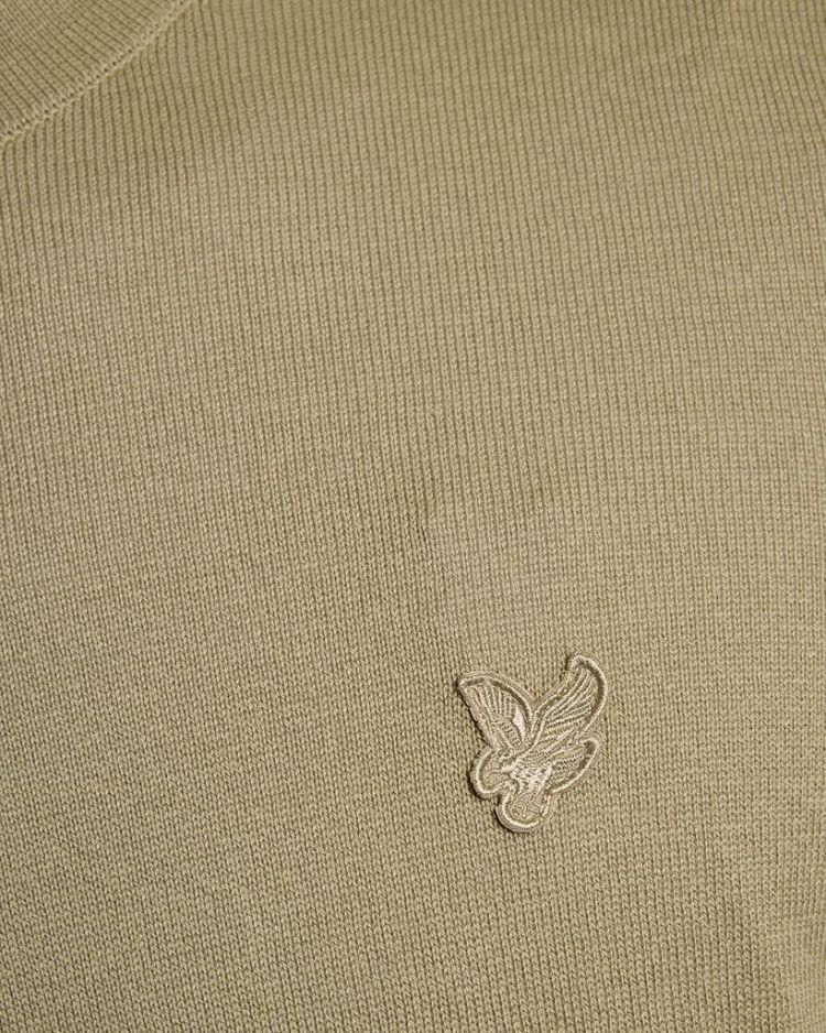 Lyle & Scott Pull Groen heren (TONAL SUPERFINE CREW NECK JUMPER - KN2235TON.X309) - GL Sport (Sluis)