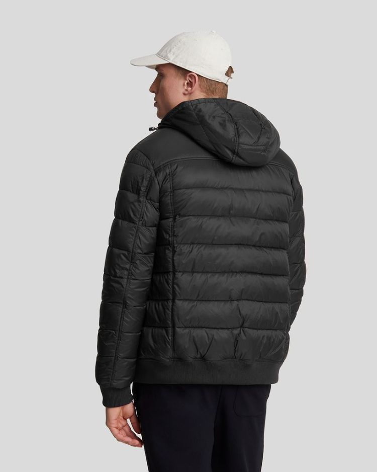 Lyle & Scott Jas Zwart heren (WADDED JACKET - JK1921V.Z865) - GL Sport (Sluis)