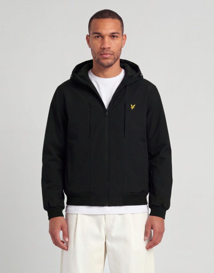 Lyle & Scott Jas Zwart heren (WADDED QUILTED JACKET - JK2520V.Z865) - GL Sport (Sluis)