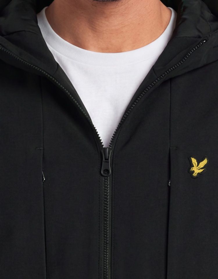 Lyle & Scott Jas Zwart heren (WADDED QUILTED JACKET - JK2520V.Z865) - GL Sport (Sluis)