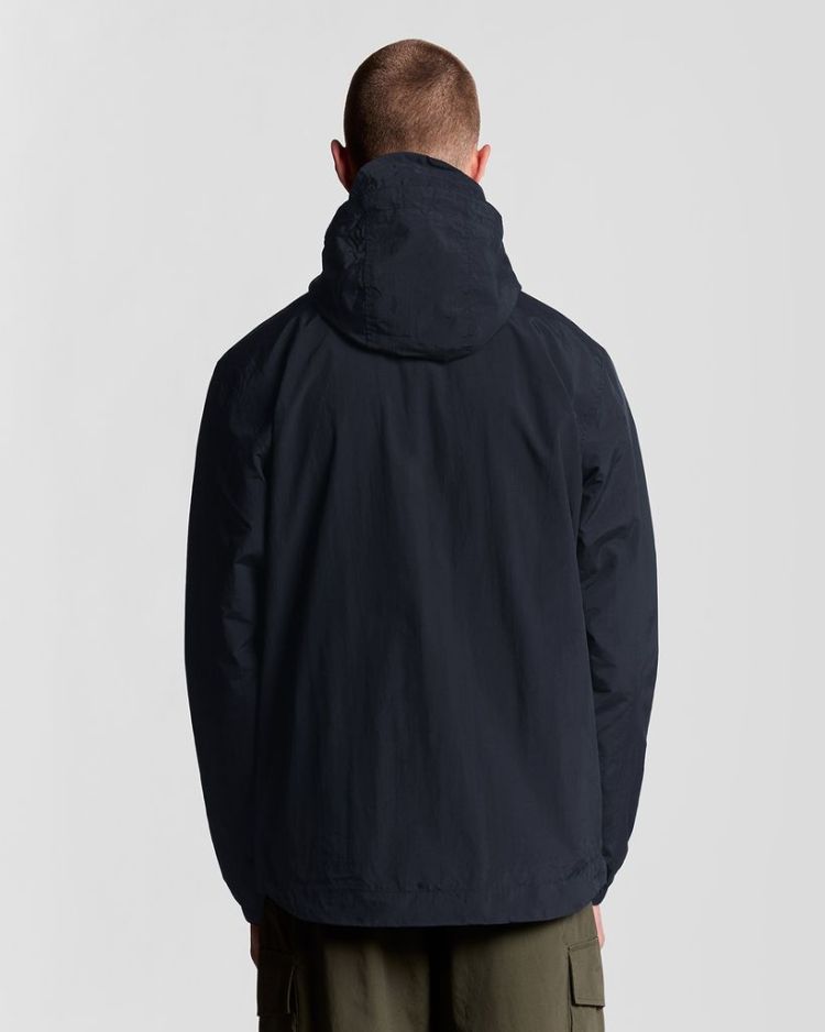 Lyle & Scott Jas Blauw heren (ZIP THROUGH HOODED JACKET - JK464V.Z271) - GL Sport (Sluis)