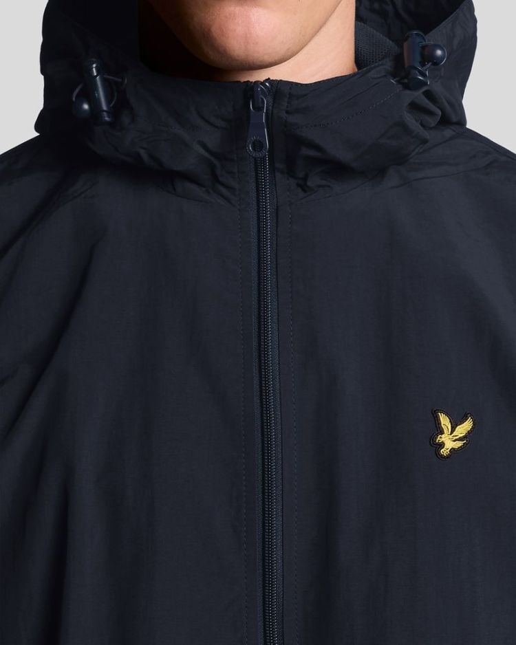 Lyle & Scott Jas Blauw heren (ZIP THROUGH HOODED JACKET - JK464V.Z271) - GL Sport (Sluis)