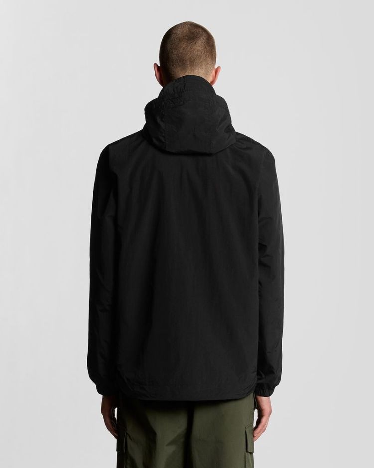 Lyle & Scott Jas Zwart heren (ZIP THROUGH HOODED JACKET - JK464V.Z865) - GL Sport (Sluis)