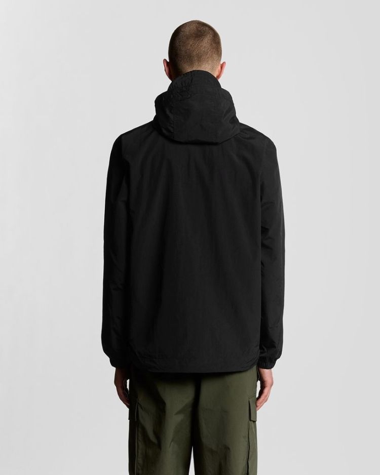 Lyle & Scott Jas Zwart heren (ZIP THROUGH HOODED JACKET - JK464V.Z865) - GL Sport (Sluis)