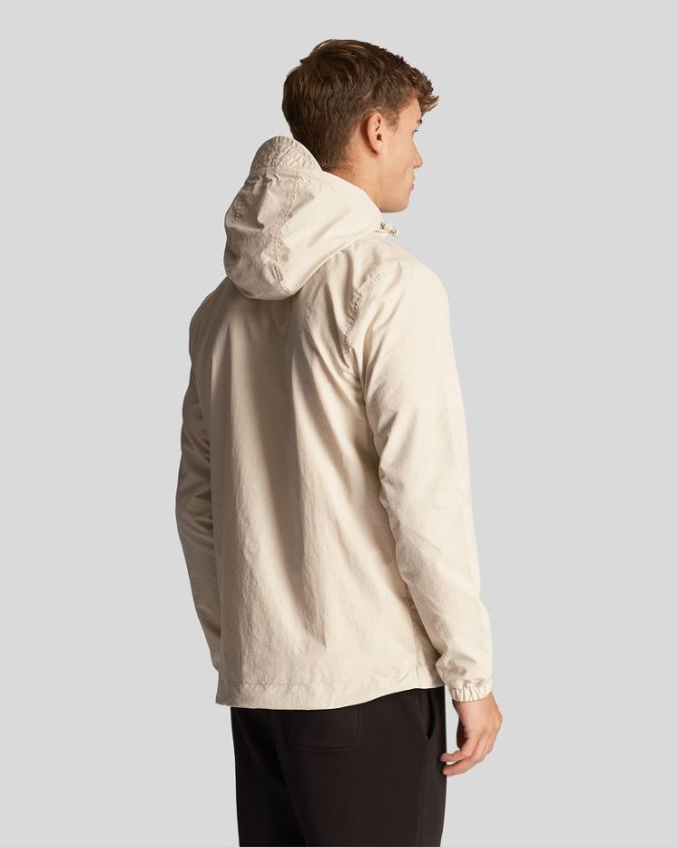 Lyle & Scott Jas Beige heren (ZIP TROUGH HOODED JACKET - JK464V.W870) - GL Sport (Sluis)