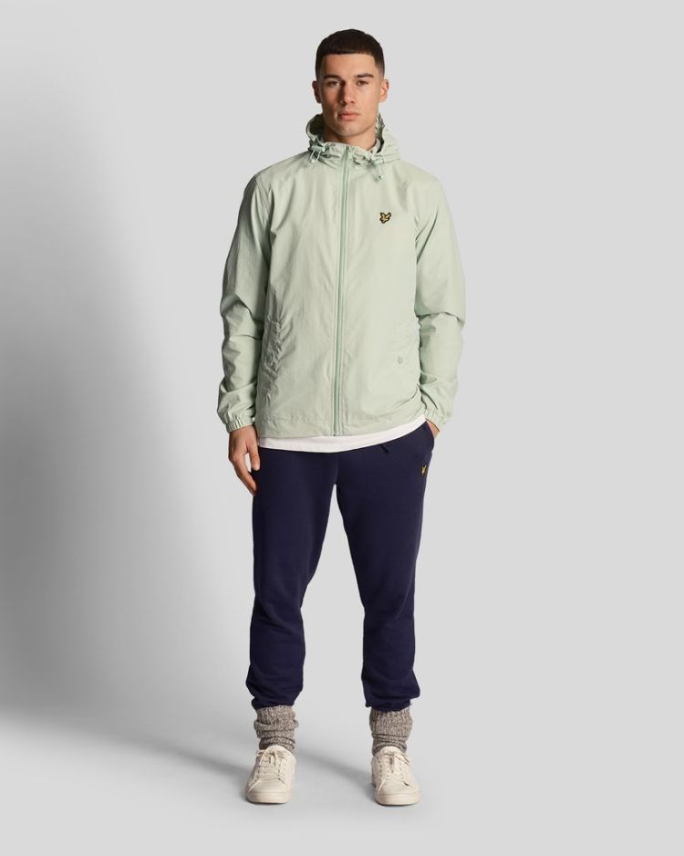 Lyle & Scott Jas Groen heren (ZIP TROUGH HOODED JACKET - JK464V.W907) - GL Sport (Sluis)