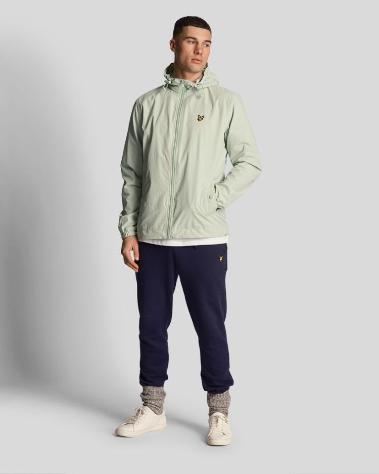 Lyle & Scott Jas Groen heren (ZIP TROUGH HOODED JACKET - JK464V.W907) - GL Sport (Sluis)