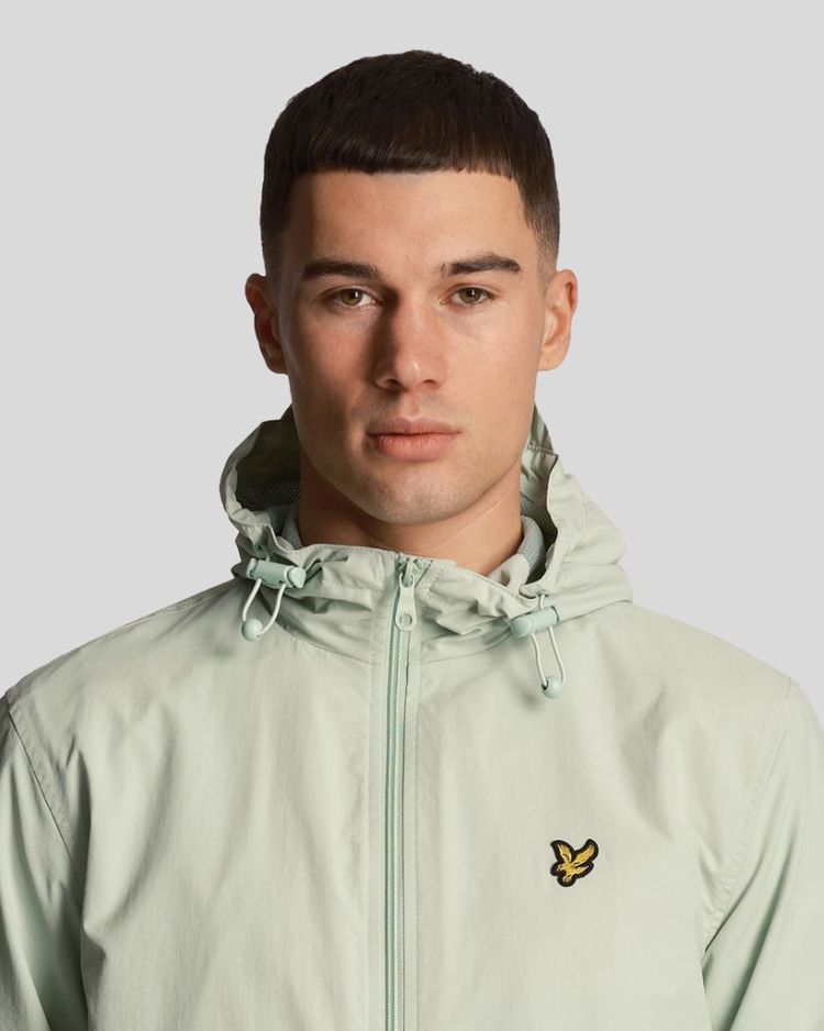 Lyle & Scott Jas Groen heren (ZIP TROUGH HOODED JACKET - JK464V.W907) - GL Sport (Sluis)