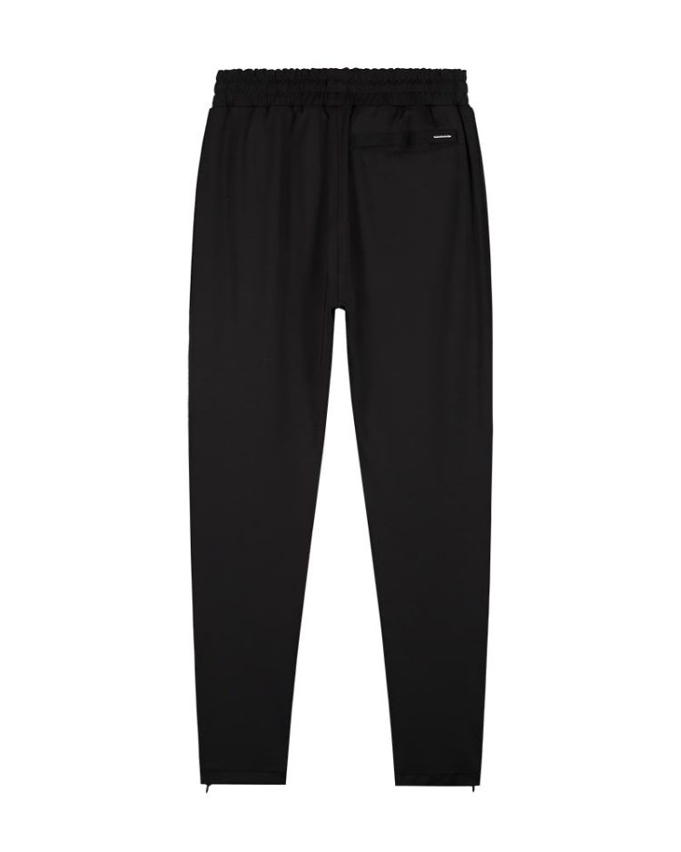 Malelions Broek Zwart heren (MEN SLIM LOGO TRACKPANTS - MM2-AW24-77.BLACK) - GL Sport (Sluis)