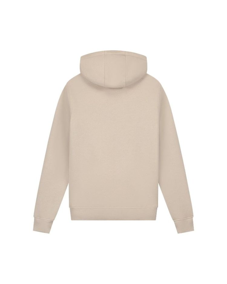 Malelions Hoodie Beige heren (MEN STRIPED SIGNATURE HOODIE - MM1-AW24-05.BEIGE) - GL Sport (Sluis)