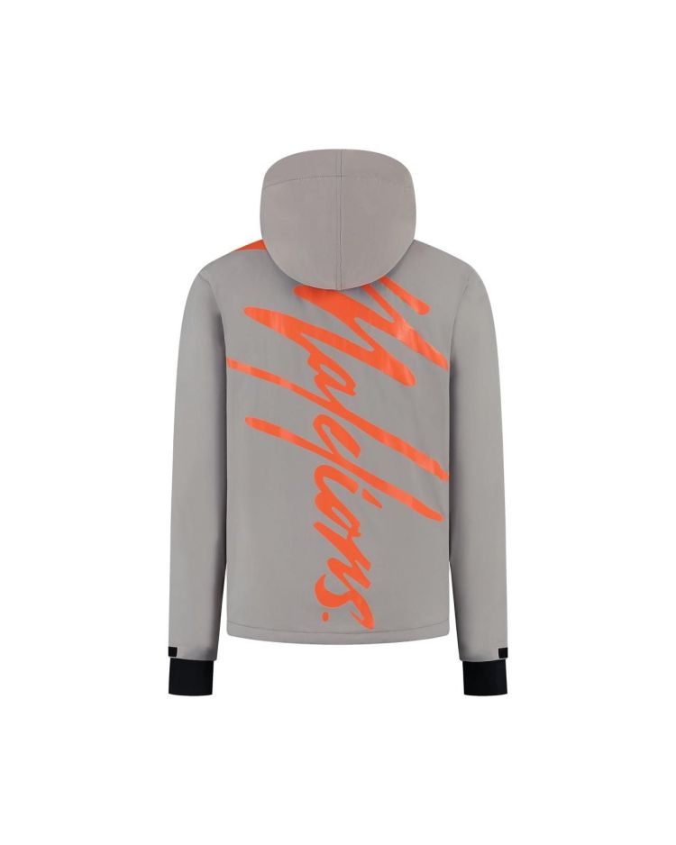 Malelions Ski-jas Grijs heren (SKI POLAR JACKET - MS1-MSKI-07.GREY/ORANGE) - GL Sport (Sluis)