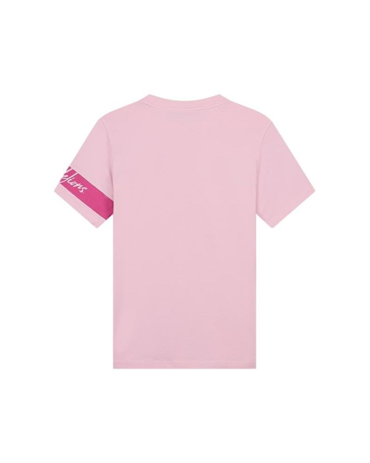 Malelions T-shirt Roze dames (WOMEN CAPTAIN T-SHIRT - MD1-HS24-07.PINK) - GL Sport (Sluis)
