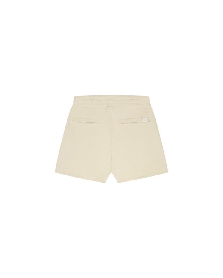 Malelions Short Beige dames (WOMEN KIKI SHORTS - MD1-HS24-03.BEIGE/ORANGE) - GL Sport (Sluis)