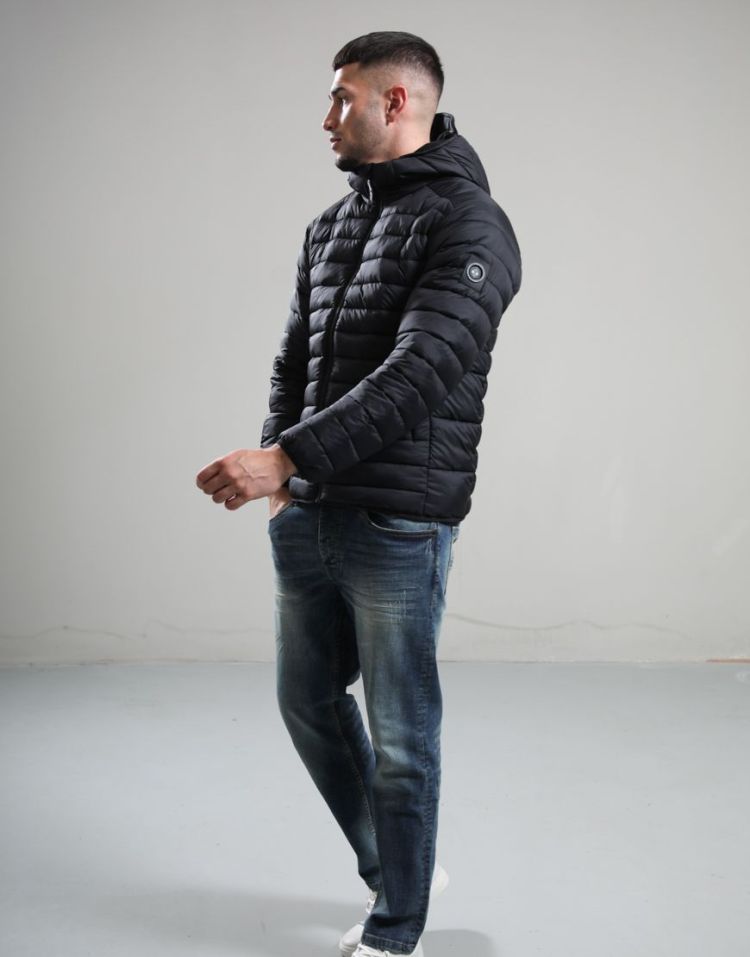 Marshall Artist Jas Zwart heren (ARDEN BUBBLE JACKET - MSATM11226.001) - GL Sport (Sluis)
