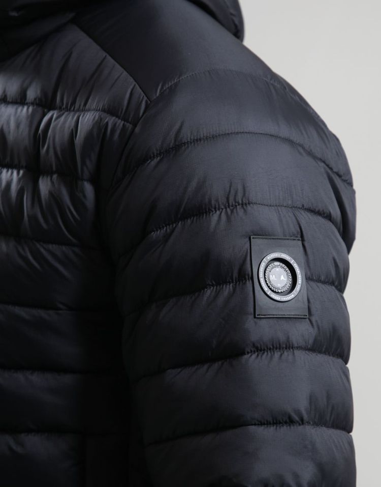 Marshall Artist Jas Zwart heren (ARDEN BUBBLE JACKET - MSATM11226.001) - GL Sport (Sluis)