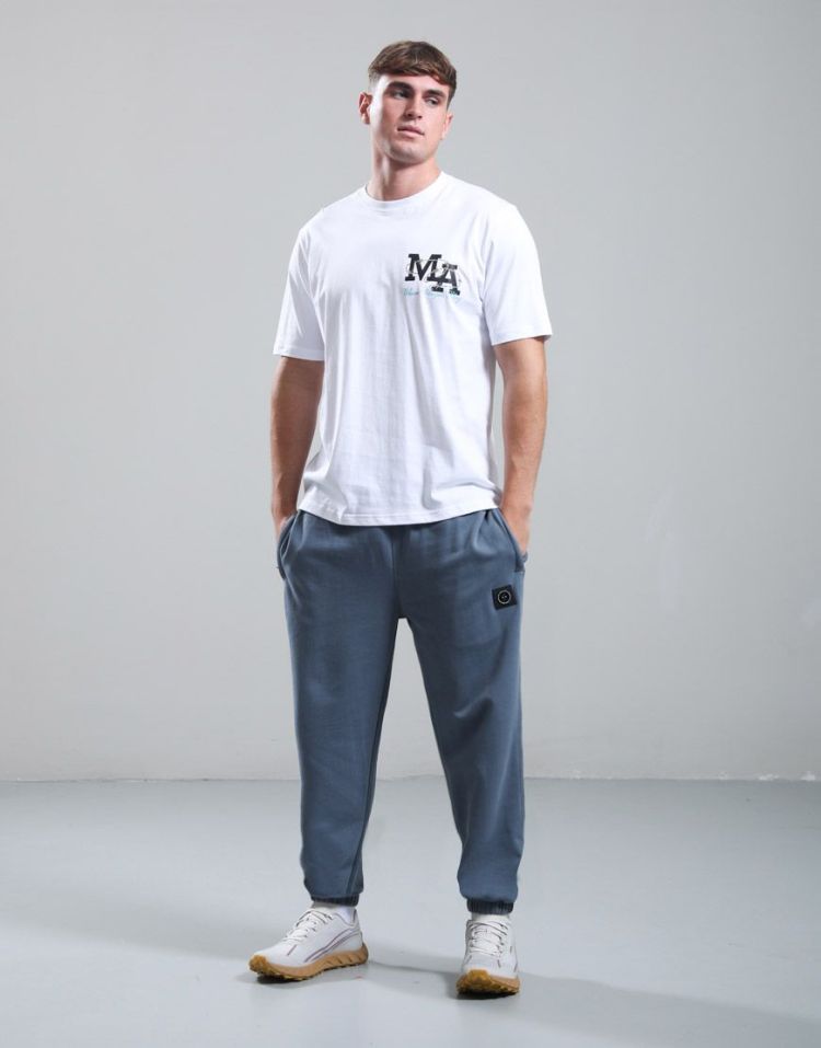Marshall Artist T-shirt Wit heren (MA 2 LA T-SHIRT - MSATM11258.002) - GL Sport (Sluis)