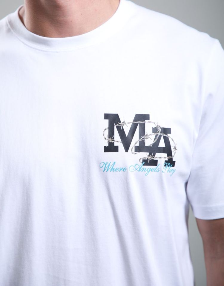 Marshall Artist T-shirt Wit heren (MA 2 LA T-SHIRT - MSATM11258.002) - GL Sport (Sluis)