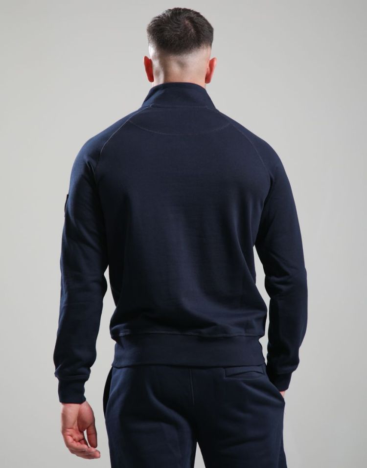 Marshall Artist Sweater Blauw heren (SIREN 1/4 ZIP SWEAT - MSATM11298.003) - GL Sport (Sluis)