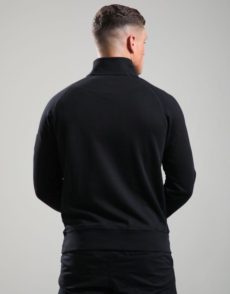 Marshall Artist Sweater Zwart heren (SIREN 1/4 ZIP SWEAT - MSATM11298.001) - GL Sport (Sluis)