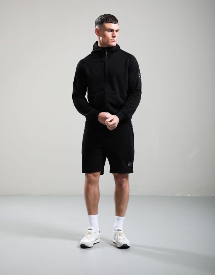 Marshall Artist Vest Zwart heren (SIREN FULL ZIP HOOD - MSATM11197.001) - GL Sport (Sluis)