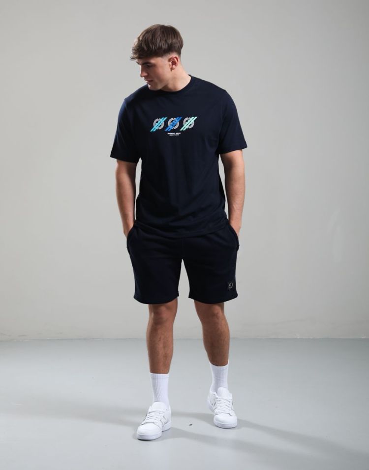 Marshall Artist Short Blauw heren (SIREN SHORT - MSATM11199.003) - GL Sport (Sluis)