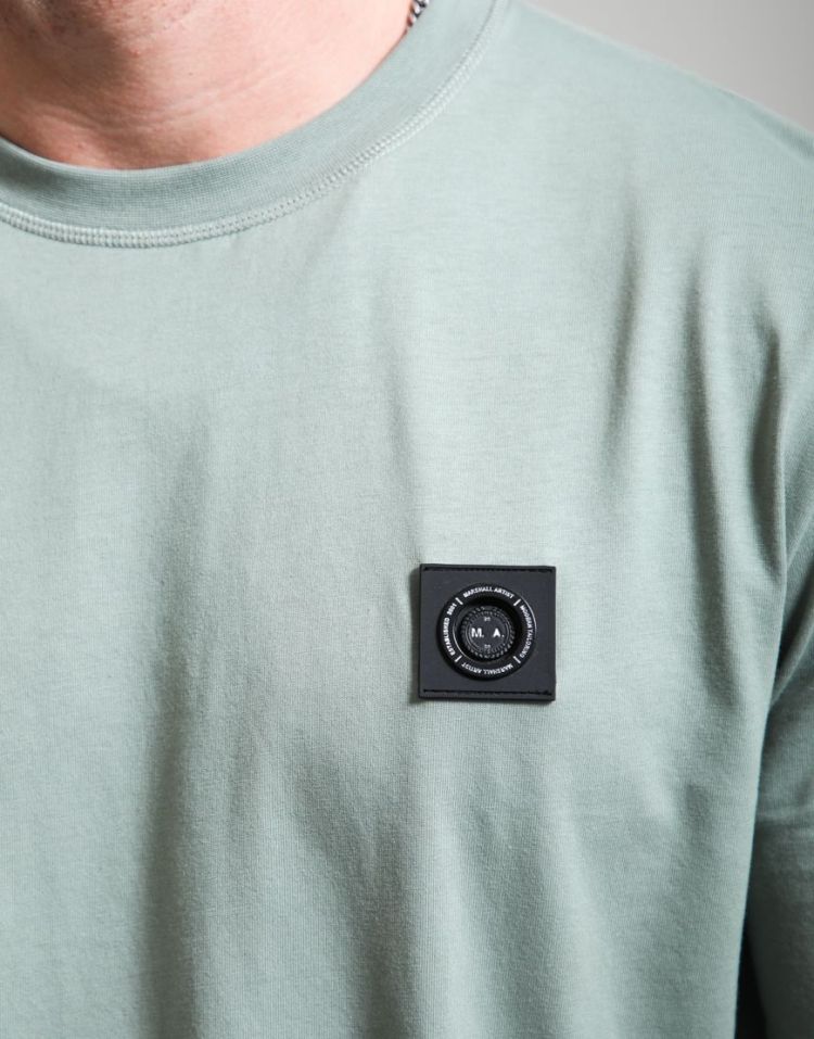 Marshall Artist T-shirt Groen heren (SIREN T-SHIRT - MSATM11200.017) - GL Sport (Sluis)