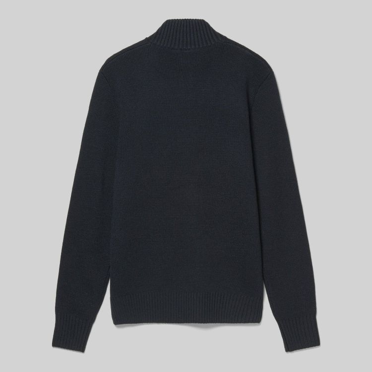 MA.STRUM Sweater Blauw heren (SARL 1/4 ZIP SWEATER - MAS5356.403) - GL Sport (Sluis)