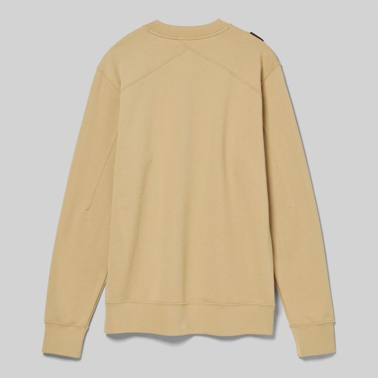 MA.STRUM Sweater Beige heren (TRAINING CREW SWEATSHIRT - MAS4584.222) - GL Sport (Sluis)