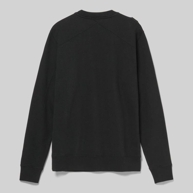 MA.STRUM Sweater Zwart heren (TRAINING CREW SWEATSHIRT - MAS4584.000) - GL Sport (Sluis)