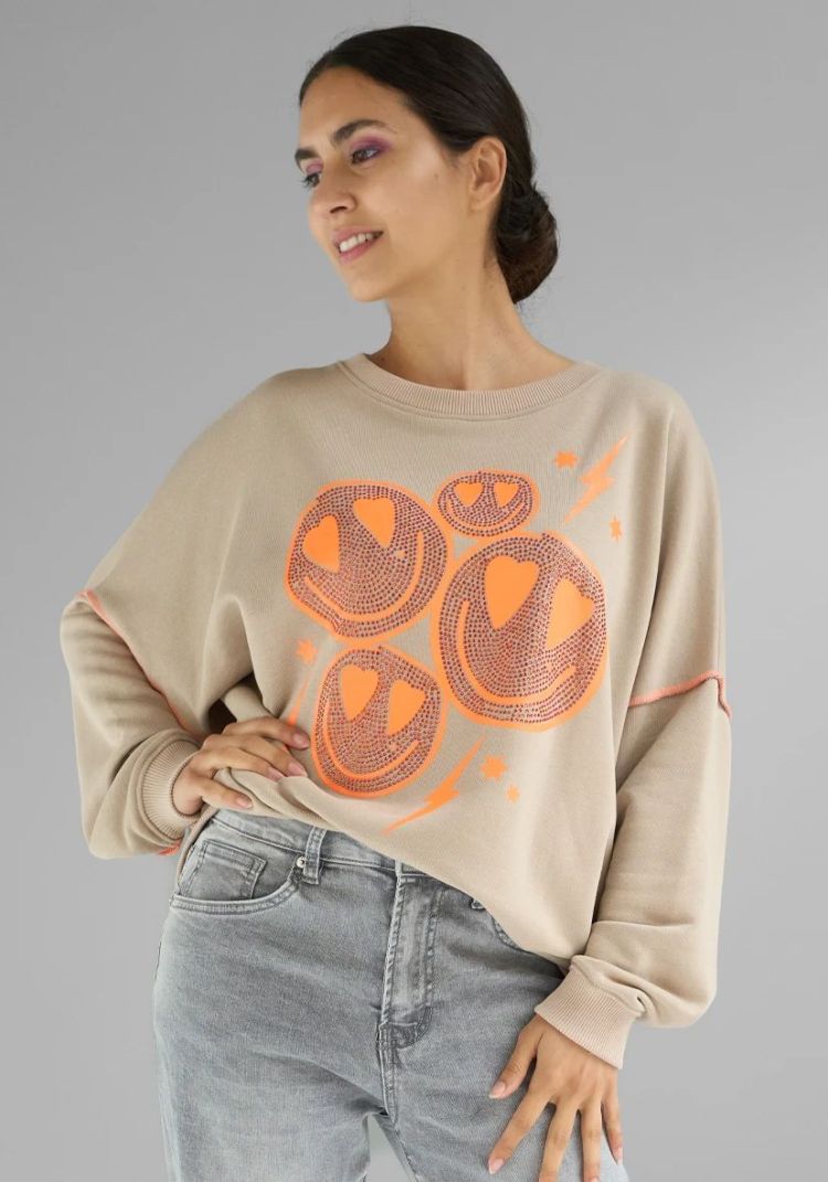 Miss Goodlife Sweater Creme