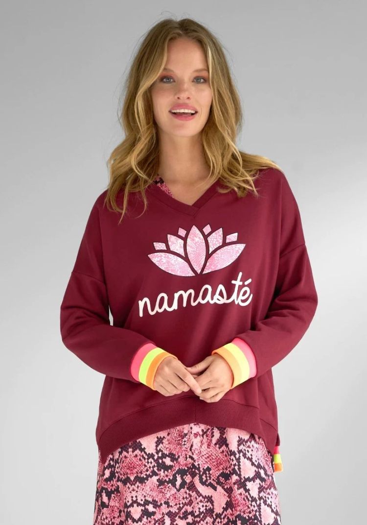 Miss Goodlife Sweater Bordeaux