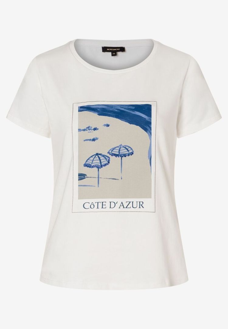 More & More T-shirt Off-white